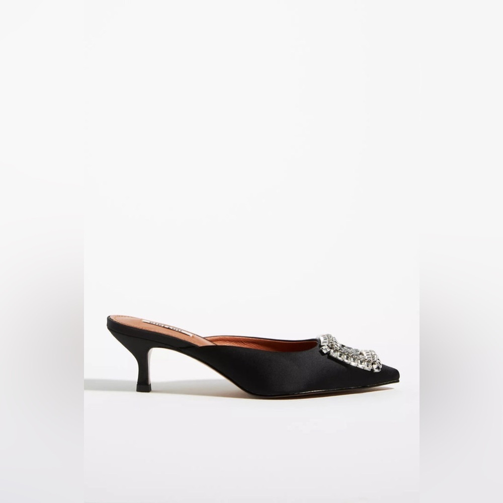 NWT BIBI LOU AOI HEEL IN BLACK - Picture 2 of 3